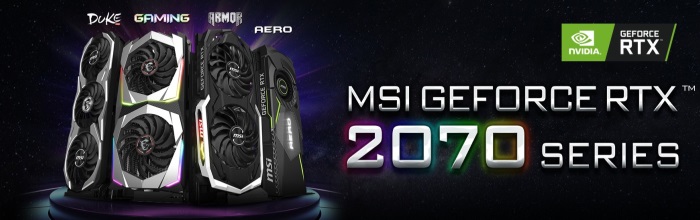 MSI GeForce RTX 2070 AERO 8G