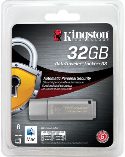 Накопитель USB 3.0 32GB Kingston DTLPG3/32Gb