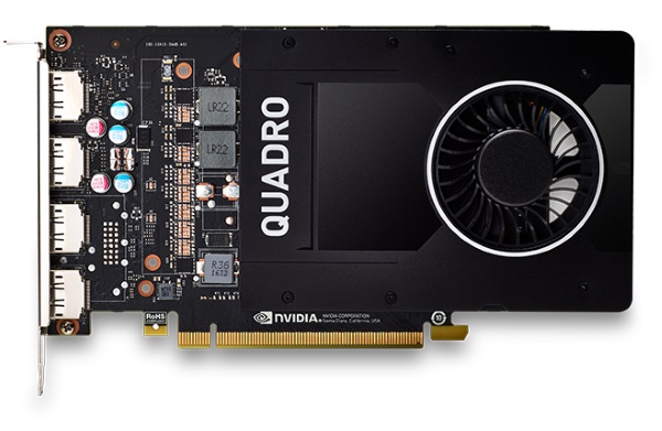 Видеокарта PCI-E PNY NVIDIA Quadro P2000